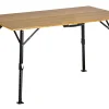 Skandika Tobro Bambus Campingtisch - 120 x 70 cm