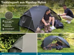 Skandika Vatn Trekkingzelt - 2 Personen