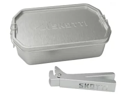 Skotti Boks 1 Liter Edelstahlpfanne