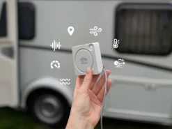 Sonsor mobiles Alarmsystem mit LTE, GPS und WLAN - White