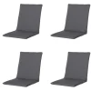 Stapelbare Stuhlkissen Madison Manchester – 4er-Set