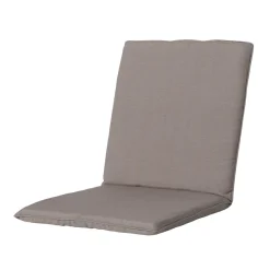 Stapelbare Stuhlkissen Madison Panama, Taupe, 4er-Set