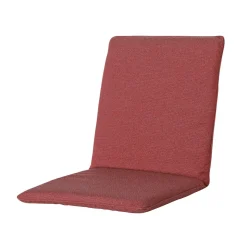 Stapelbare Stuhlkissen Madison Manchester, rot, 4er-Set