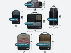 Sunflake Packing Cubes