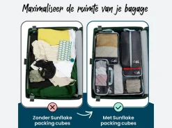 Sunflake Packing Cubes