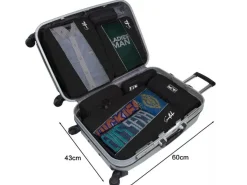 Sunflake Set von 4 Packing Cubes - Black