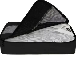 Sunflake Set von 4 Packing Cubes - Black