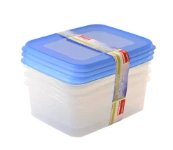 Sunware Club Cuisine 1,2 Liter Transparentes blaues Gefrierbox-Set