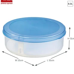 Sunware Club Cuisine 2er-Set Tortenboxen mit Hebeeinsatz