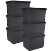 Sunware comfort Line 6er-Set 22L Aufbewahrungsbox - grau
