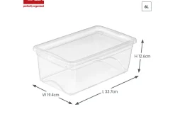 Sunware Omega 6er-Set 6L drawer - transparent