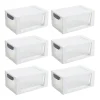 Sunware Omega 6er-Set White Drawer - Set von 6