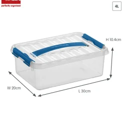 Sunware Q-line 4 Liter Aufbewahrungsbox - Blue