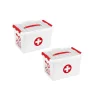 Sunware Q-line 2er-Set 22L Erste-Hilfe box mit Einsatz - rot