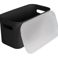 Sunware Sigma home 6 Liter cube box - Black