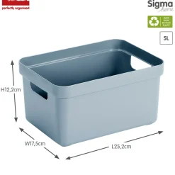Sunware Sigma home 5 Liter Aufbewahrungsbox - Blue