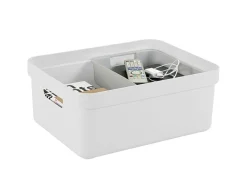 Sunware Sigma home 4er-Set 24L Aufbewahrungsbox - weiß