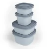 Sunware Sigma home 4er-Set Frischhaltedose - blau