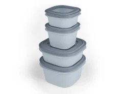 Sunware Sigma home 4er-Set Frischhaltedose - blau