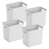 Sunware Sigma home 4er-Set 25L Aufbewahrungsbox - weiß