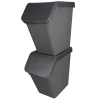 Sunware Sigma home 2er-Set 40 Liter Sortiereinheit - Anthracite