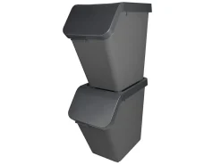 Sunware Sigma home 2er-Set 40 Liter Sortiereinheit - Anthracite
