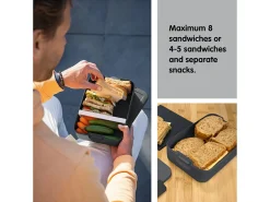 Sunware sigma home Food 2er-Set Lunchbox - anthrazit