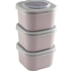 Sunware Sigma home Food to go 3er-Set Lunchboxen - Pink