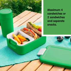 Sunware Sigma home Food to go kleiner Lunchbox - Green