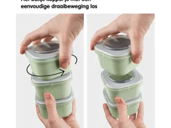 Sunware Sigma home Food to go Set von 6 Lunchboxen - Green