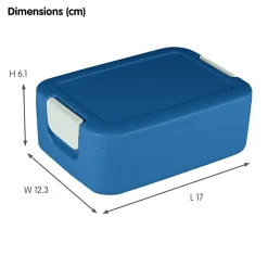 Sunware Sigma home Food to go kleiner Lunchbox - Blue