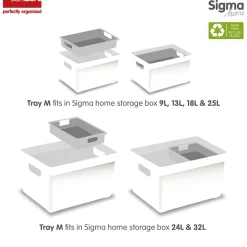 Sunware Sigma home M Tray - Grey
