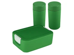 Sunware Sigma Lunchbox home mit 2 Trinkbechern - Dark Green