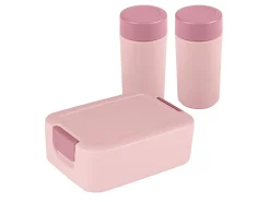 Sunware Sigma Lunchbox home mit 2 Trinkbechern - Pink