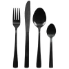 Tavola schwarz 16-teiliges Besteckset