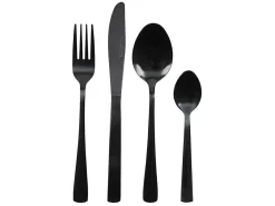 Tavola schwarz 16-teiliges Besteckset