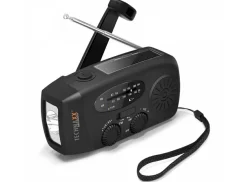 Technaxx TX-238 selbstaufladendes Notradio mit Kurbel