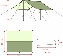 Thermori Tarp - 352 x 287 cm