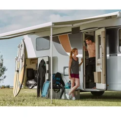 Thule 8000 230V weiß 450 Mystic-Grey Kassettenmarkise