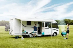 Thule 5200 12V weiß 400 Mystic-Grey Kassettenmarkise