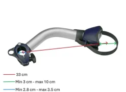 Thule Omni-Bike Holder 2-3 lange Fahrradklemme – silber