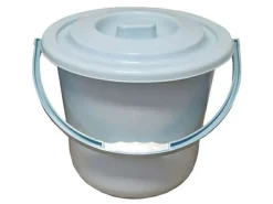 Toiletteneimer mit Deckel - 6,5 Liter