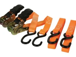 Toolland ARAT2552 Spanngurt-Set mit Ratsche - 5 Meter