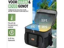 Travelhawk 15 Liter Kühltasche - Black