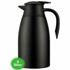 Travelhawk 2 Liter Thermoskanne - Black