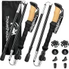 Travelhawk Nordic-Walking-Stöcke - Black