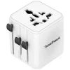 Travelhawk Universell Weltadapter - White