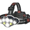 Travelhawk Wiederaufladbare LED-Stirnlampe - 18000 lumen