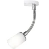 Travelleds flexible Aufbauleuchte - Chrom