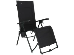 Travellife Festo Relaxstuhl - Graphite Black